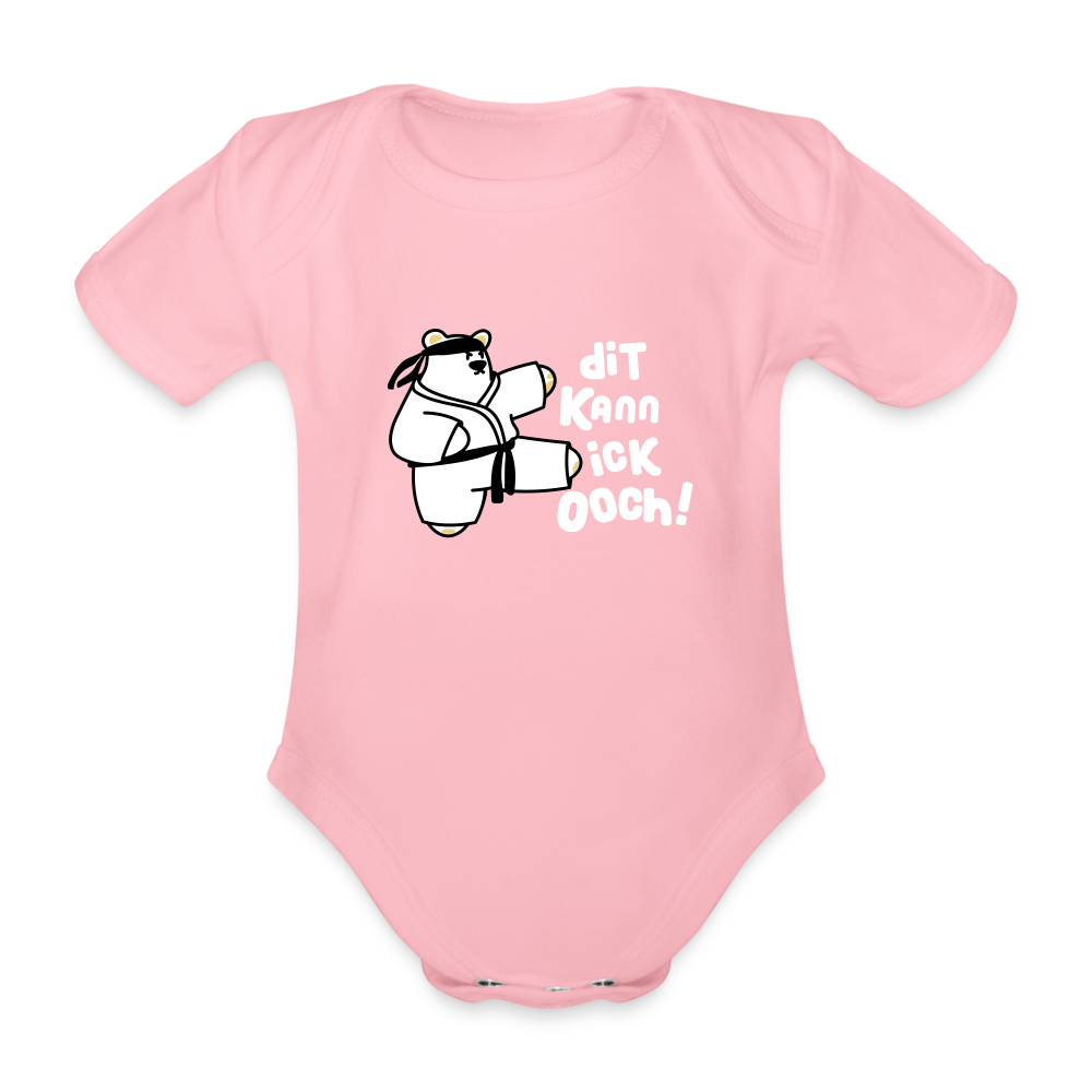 Dit kann ick ooch! - Bio-Kurzarmbody - Hellrosa