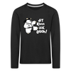 Dit kann ick ooch! - Kinder Langarmshirt - Schwarz