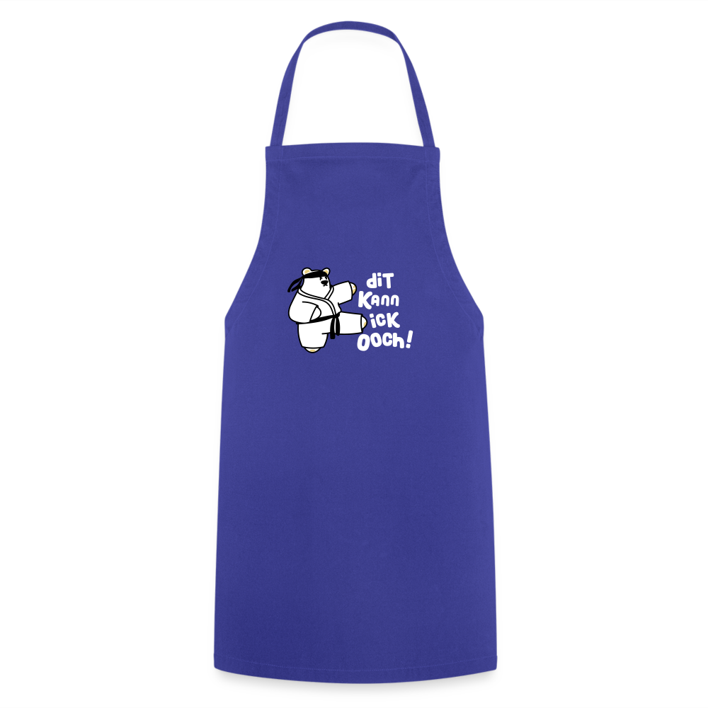 Dit kann ick ooch! - Kochschürze - Royalblau