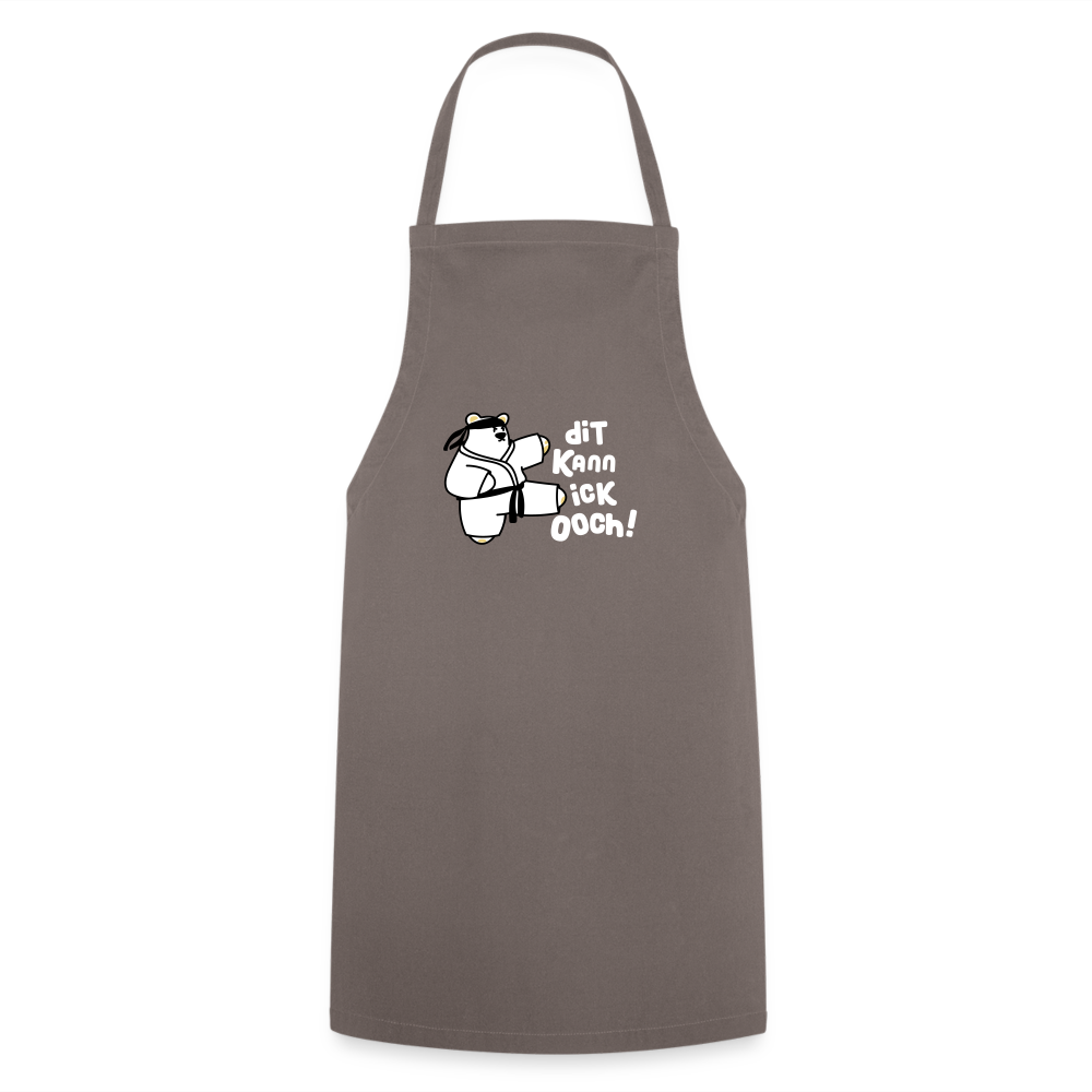 Dit kann ick ooch! - Kochschürze - Grau