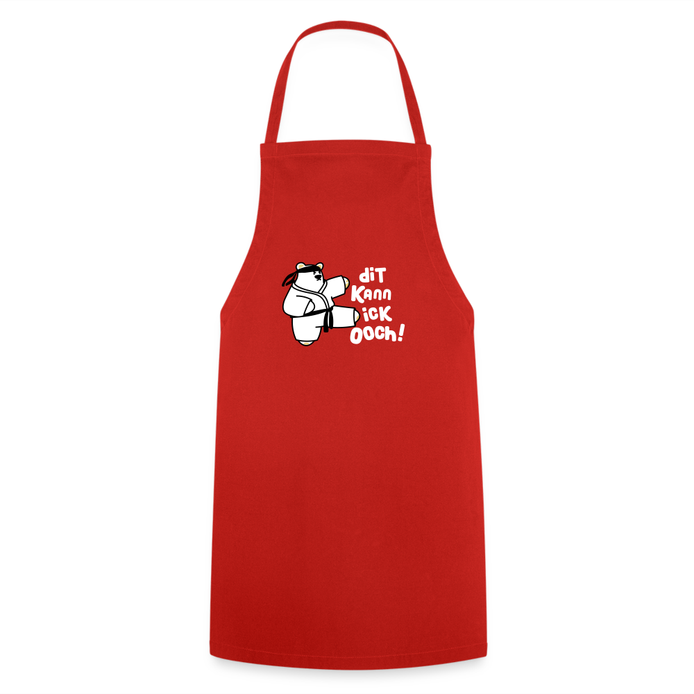 Dit kann ick ooch! - Kochschürze - Rot
