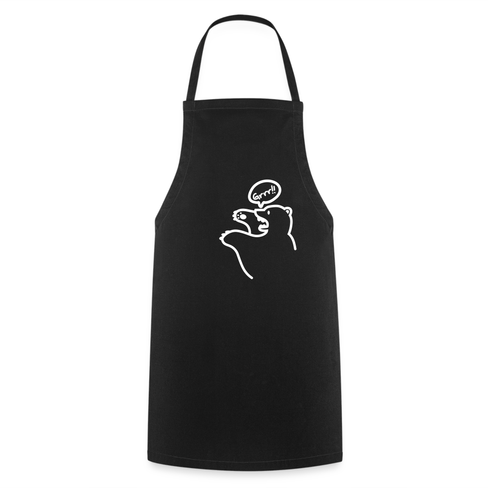 Böser Berliner Bär - Kochschürze - Schwarz