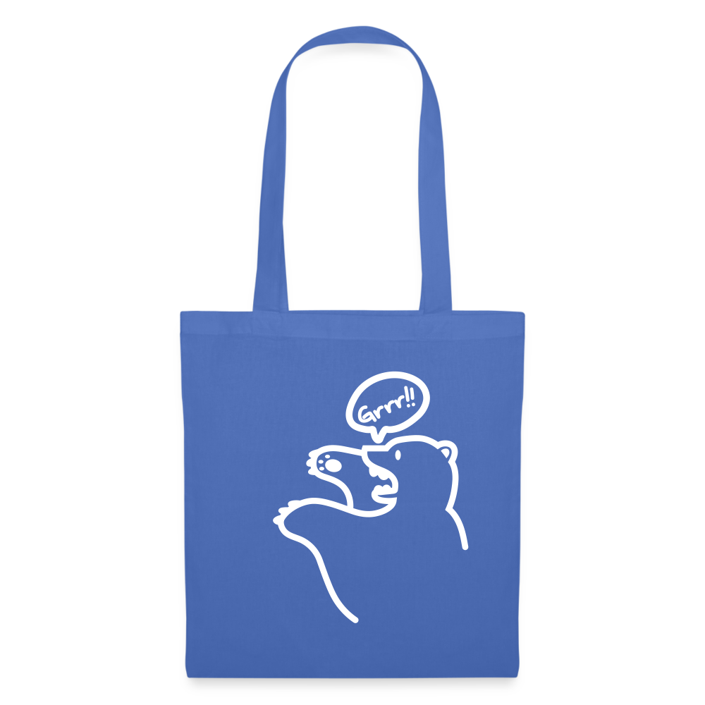 Böser Berliner Bär - Stoffbeutel - Hellblau