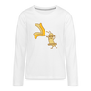 Nakedei - Teenager Langarmshirt - weiß