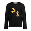 Nakedei - Teenager Langarmshirt - Schwarz
