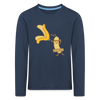 Nakedei - Kinder Langarmshirt - Navy