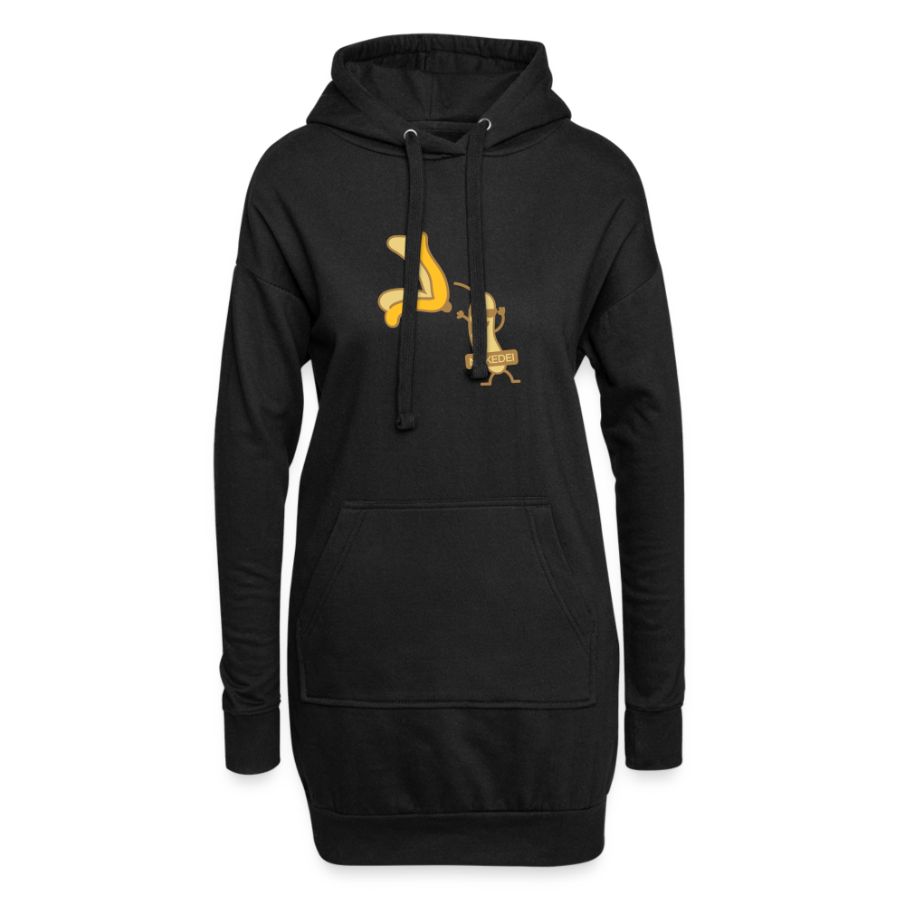 Nakedei - Hoodie-Kleid - Schwarz