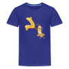 Nakedei - Teenager Premium T-Shirt - Königsblau