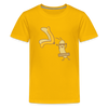 Nakedei - Teenager Premium T-Shirt - Sonnengelb