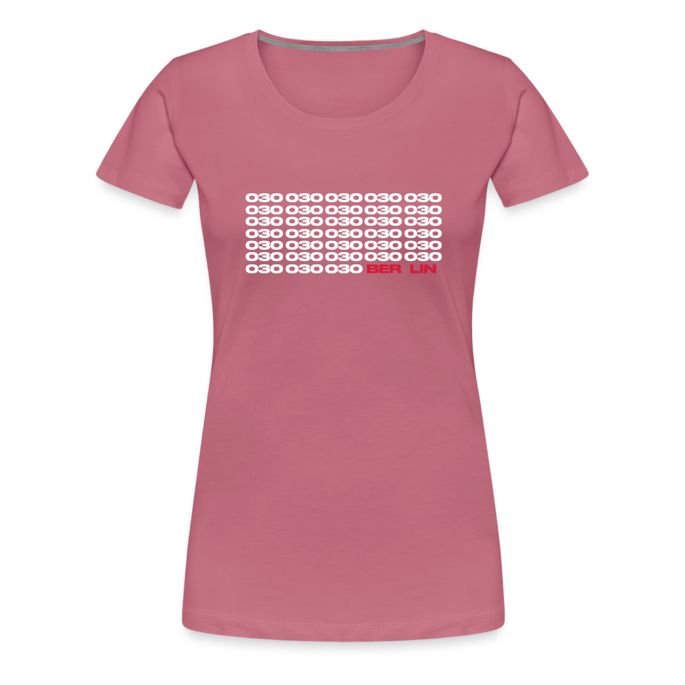 030 Berlin - Frauen Premium T-Shirt - Malve