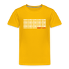 030 Berlin - Kinder Premium T-Shirt - Sonnengelb