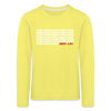 030 Berlin - Kinder Langarmshirt - Gelb