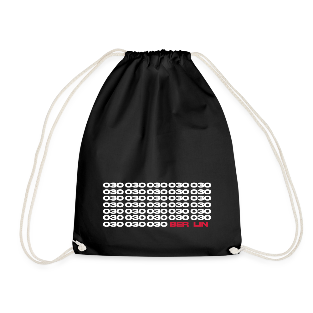 030 Berlin - Turnbeutel - Schwarz