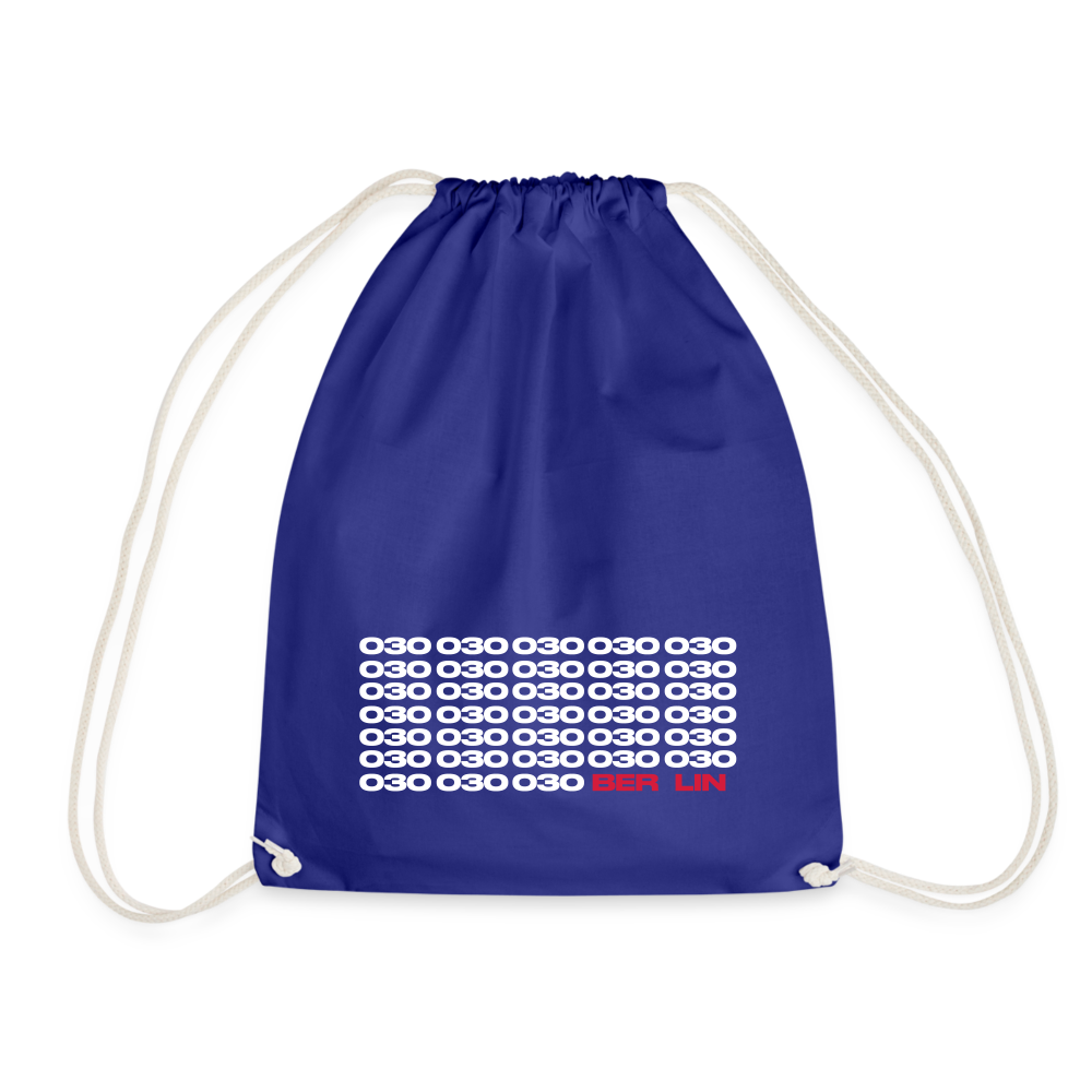 030 Berlin - Turnbeutel - Königsblau