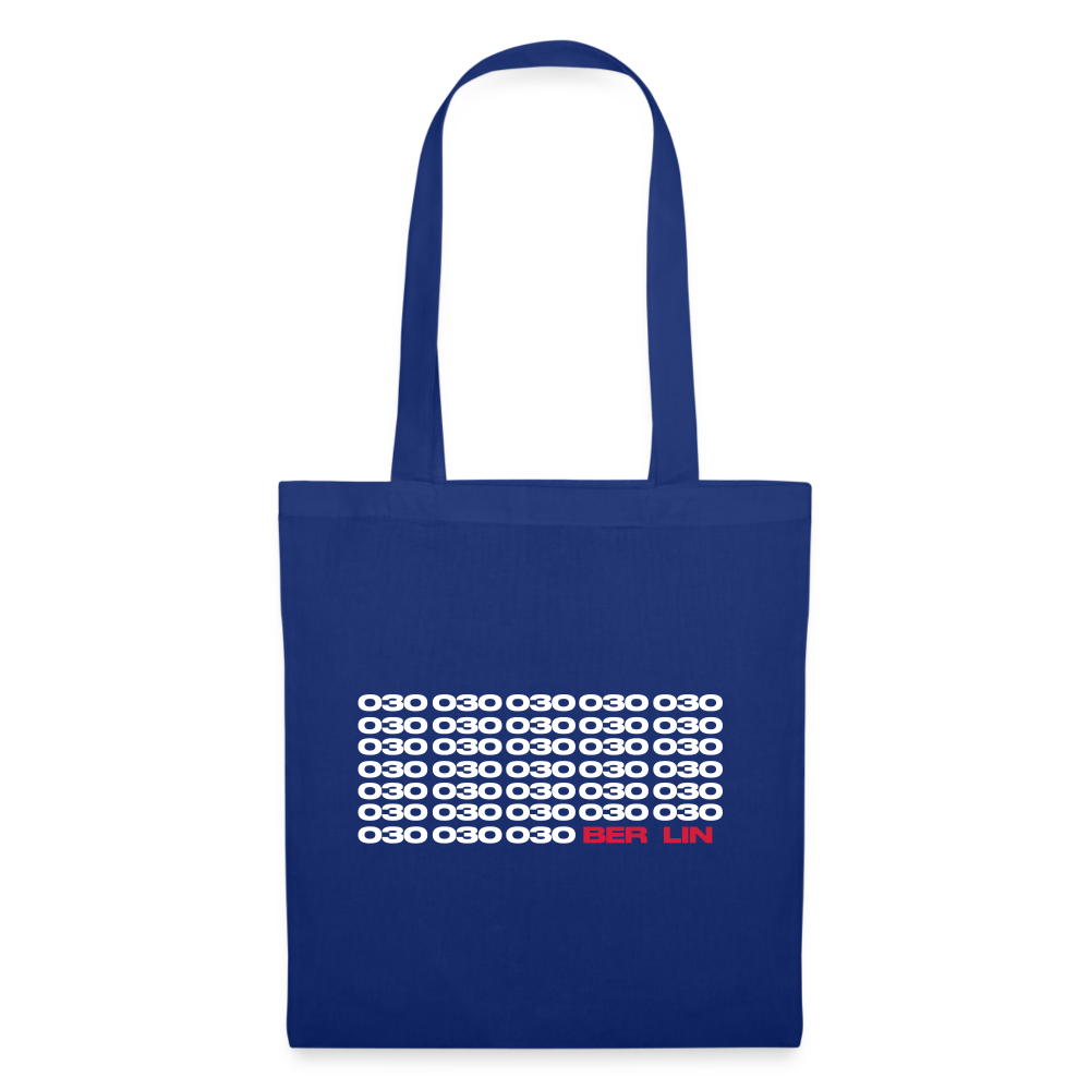 030 Berlin - Stoffbeutel - Royalblau