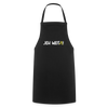 Jeh Weita! - Kontrastschürze - Schwarz