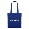 Jeh Weita! - Stoffbeutel - Royalblau