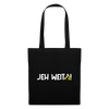 Jeh Weita! - Stoffbeutel - Schwarz