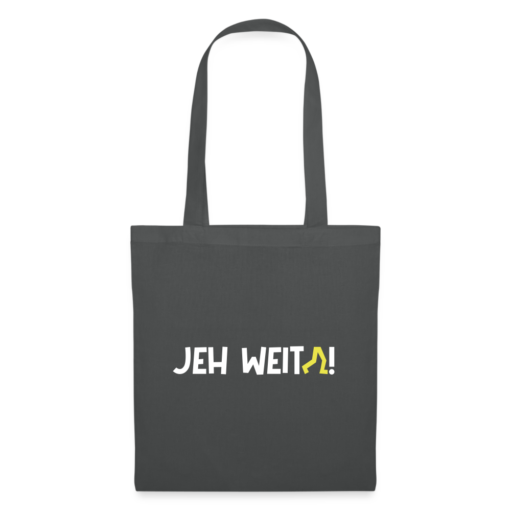 Jeh Weita! - Stoffbeutel - Graphite