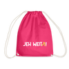 Jeh Weita! - Turnbeutel - Fuchsia