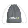 Jeh Weita! - Turnbeutel - Grau