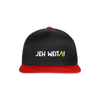 Jeh Weita! - Snapback Cap - Schwarz/Rot