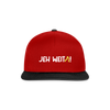 Jeh Weita! - Snapback Cap - Rot/Schwarz