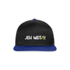 Jeh Weita! - Snapback Cap - Schwarz/Königsblau