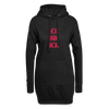 Ick bin Ick! - Hoodie-Kleid - Schwarz