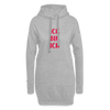 Ick bin Ick! - Hoodie-Kleid - Grau meliert