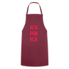 Ick bin Ick! - Kochschürze - Bordeaux