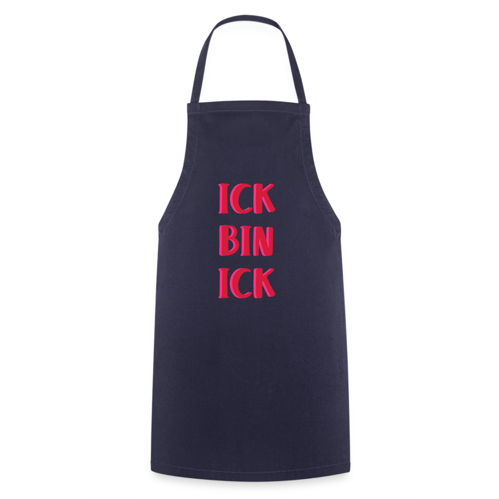 Ick bin Ick! - Kochschürze - Navy