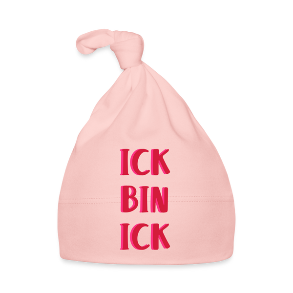 Ick bin Ick! - Babymütze - Rosa