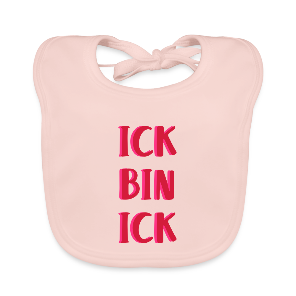Ick bin Ick! - Lätzchen - Rose