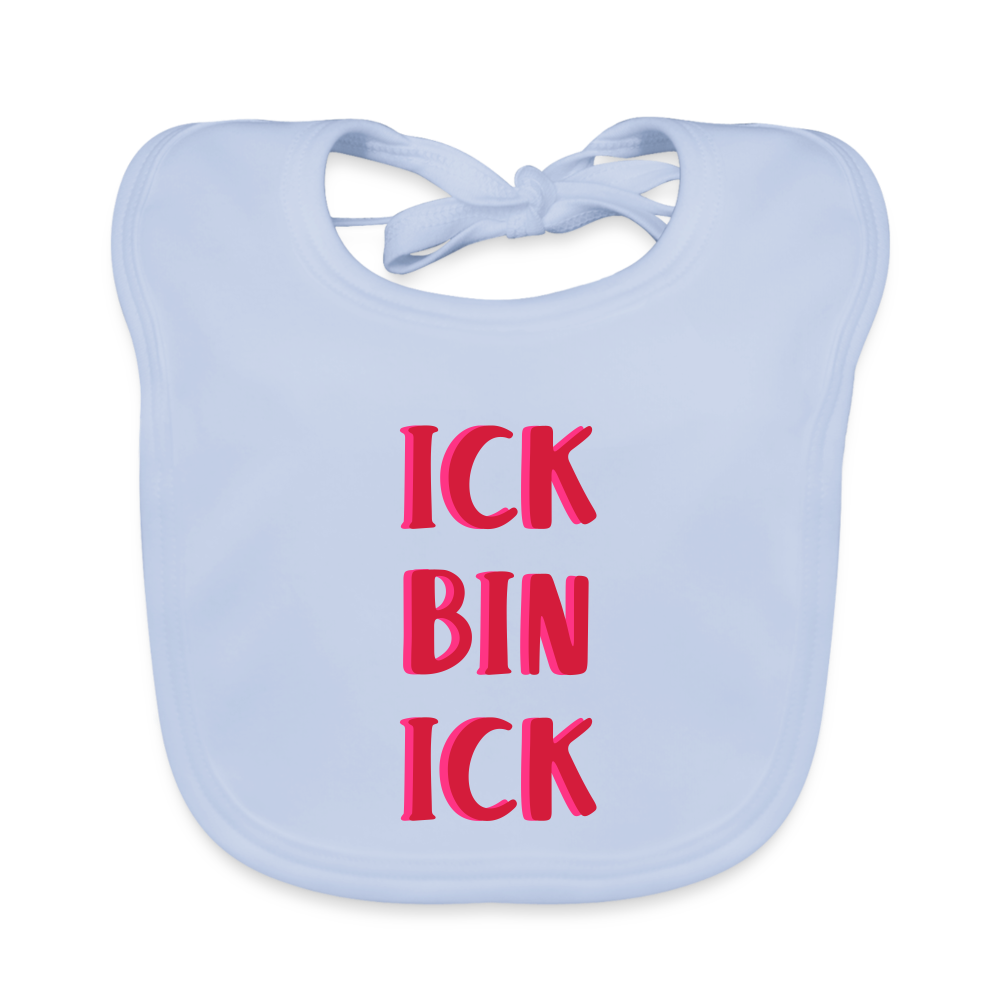 Ick bin Ick! - Lätzchen - sky Blue