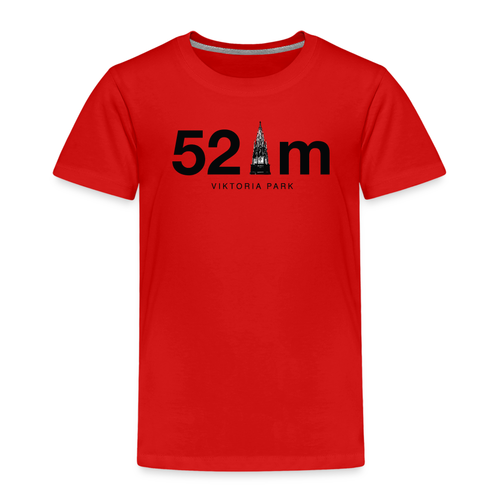 52 m Viktoria Park - Kinder Premium T-Shirt - Rot