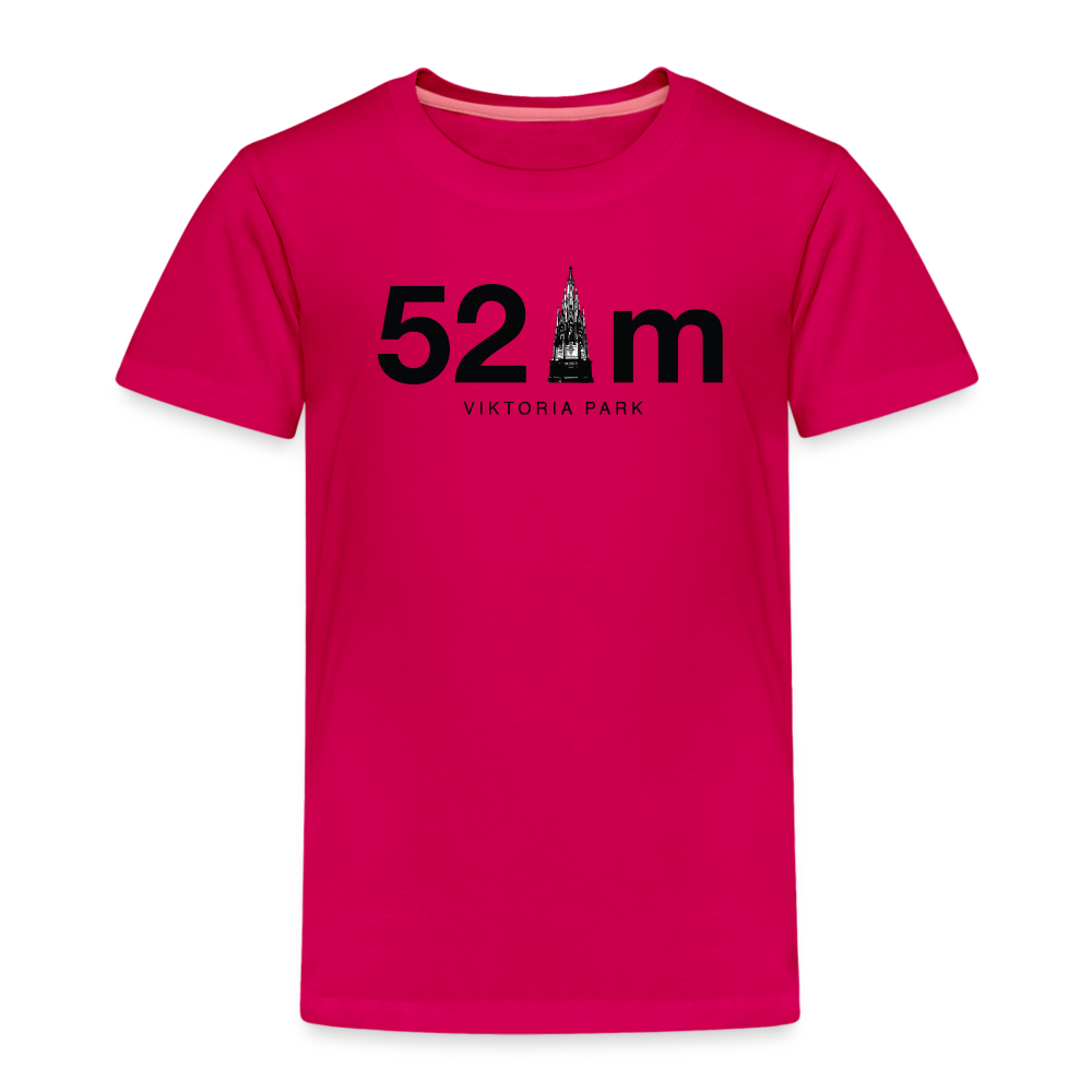 52 m Viktoria Park - Kinder Premium T-Shirt - dunkles Pink