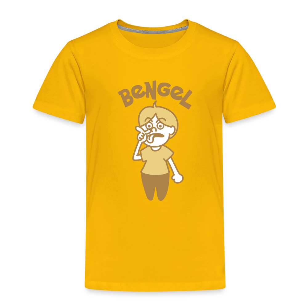 Bengel - Kinder Premium T-Shirt - Sonnengelb
