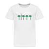 Berlin unter Palmen - Kinder Premium T-Shirt - weiß