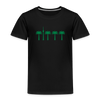 Berlin unter Palmen - Kinder Premium T-Shirt - Schwarz