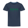Berlin unter Palmen - Kinder Premium T-Shirt - Navy