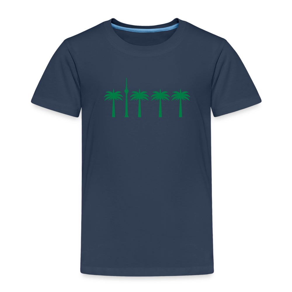 Berlin unter Palmen - Kinder Premium T-Shirt - Navy