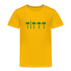 Berlin unter Palmen - Kinder Premium T-Shirt - Sonnengelb