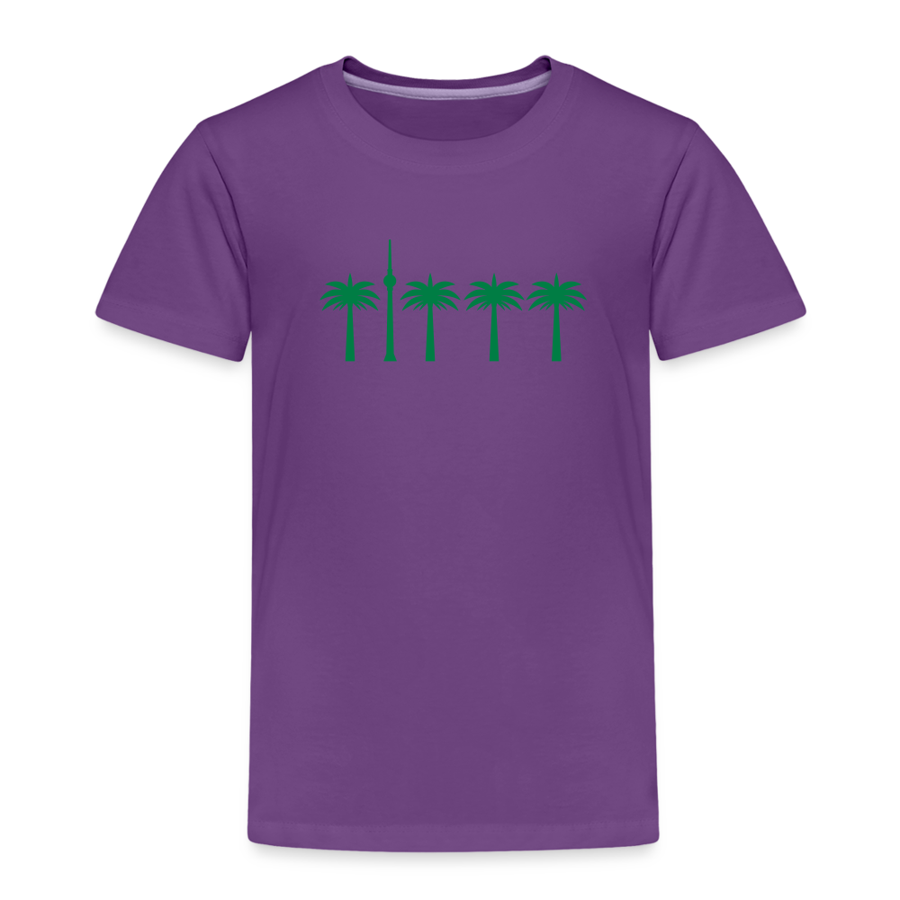 Berlin unter Palmen - Kinder Premium T-Shirt - Lila