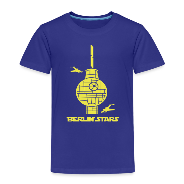 Berlin Stars - gelb - Kinder Premium T-Shirt - Königsblau