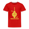 Berlin Stars - gelb - Kinder Premium T-Shirt - Rot