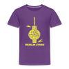 Berlin Stars - gelb - Kinder Premium T-Shirt - Lila