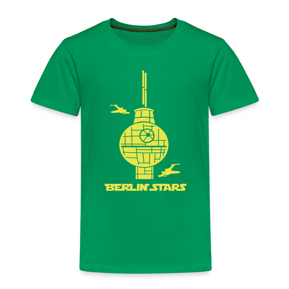 Berlin Stars - gelb - Kinder Premium T-Shirt - Kelly Green