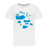 Berliner Bär bei Nacht - Kinder Premium T-Shirt - weiß