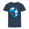 Berliner Bär bei Nacht - Kinder Premium T-Shirt - Navy